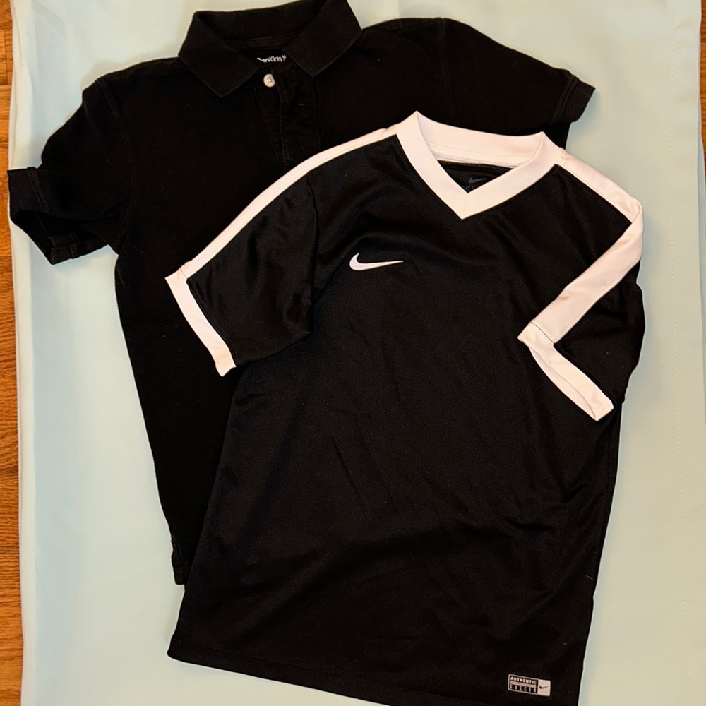 Boys Black Nike Soccer Shirt ⚽️